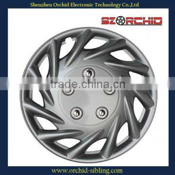 plastic silver 14 inch wheel cover for bus