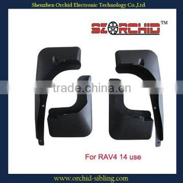 aftermaket black plastic custom mud flap for RAV4 14 use