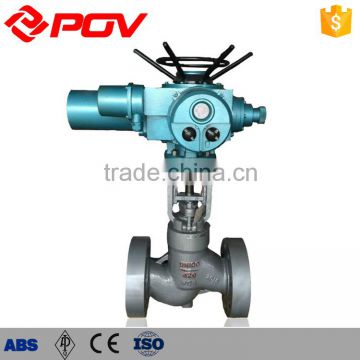 2 inch cast steel motorized globe valve