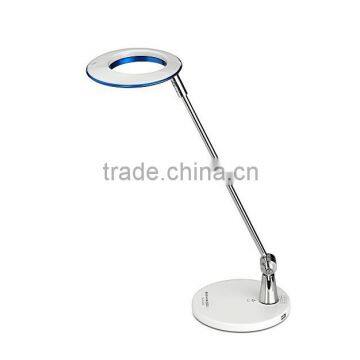 Cell phone USB charging studying table lamp