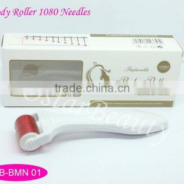 medical derma roller with replaceable head needle roller BMN 01