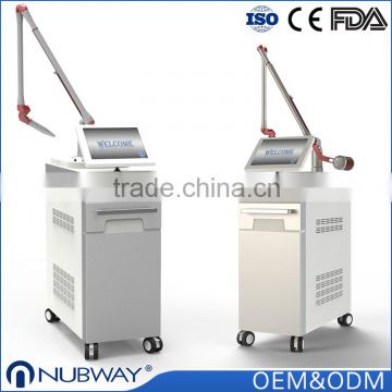 800mj 2016 OEM / ODM 532nm 1064nm 1320nm Q Switch Long Pulse Nd Yag Laser Tattoo Removal Machine 1 HZ