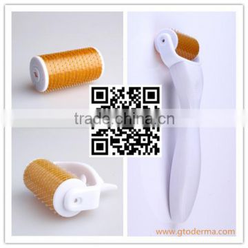 GTO400 Titanium needles body derma roller with replaceable roller heads