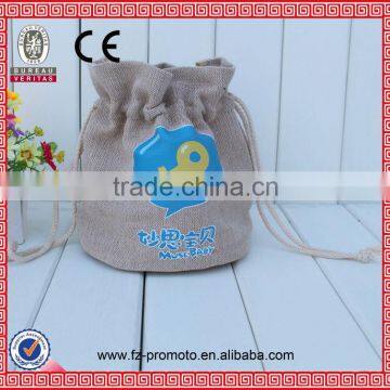 promotion wholesale cheap printed jute bag , jute shopping bag , jute wine bag