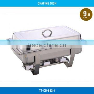 Catering Equipment Chafing Dishes - 9 L, 201 S/S and 430 S/S, 600*350*320 MM, TT-CD-633-01