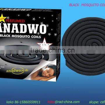 Ghana Market China Factory Anadwo Black Micro Smoke/Smokeless Mosquito Coil