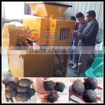 Ball shape BBQ charcoal machine coal powder briquette ball machine