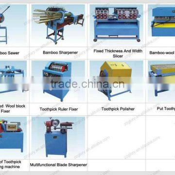 Full Set Of Bamboo Toothpick Machine