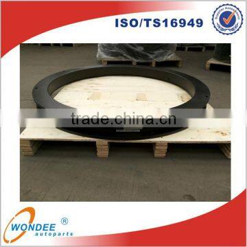 80mm Height Single Ball Race Steel Light 700mm Trailer Turntable photo-2