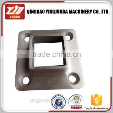 Stainless Steel Handrail Fitting Base Plate Steel Post Base Plate