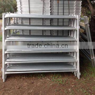 Factory price galvanized tube horse panel