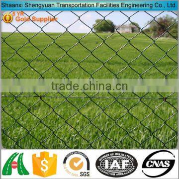 green plastic coated chain link fencing heights installation cost