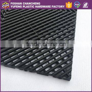 Anti-slip and Fluid Drainage Interlocking Plastic Floor Tiles for Store Rooms photo-3