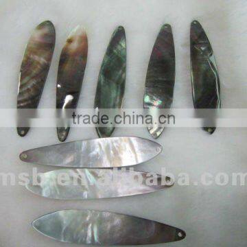 NEW Natural Colorful Mother of Pearl Shell Fishing Spoon Lures photo-2