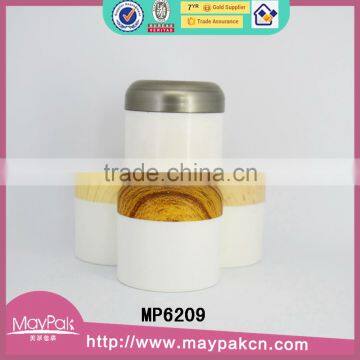 round shape cream jar, cosmetic jar for cream, cream jar made of plastic made in china