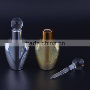 MUB New Design Silver Gold Colored UV Gel Dropper Glass Bottle With Glass Stick Cap photo-2