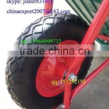 Plastic Garden Wheelbarrow ,Plastic Concrete Wheel Barrow With PU Wheel 4.00-8 photo-6