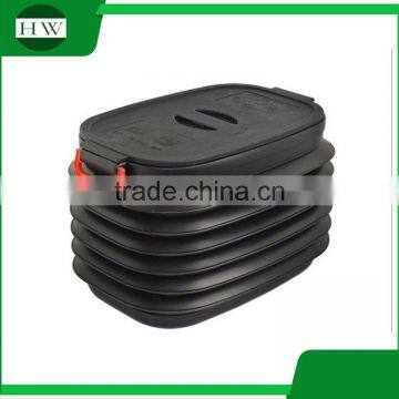 18L 37L 60L 25L Car Truck Collapsible Foldable Plastic Boot Organizer Organiser Trunk Organizer With Lid With Handle photo-2