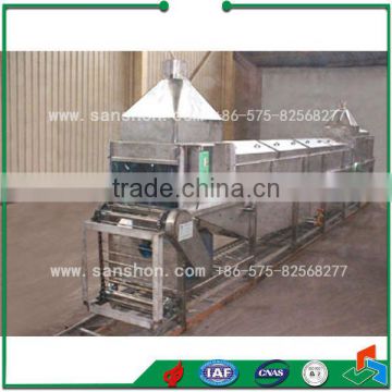 China Vegetables Fruits Basket Type Blancher Machine