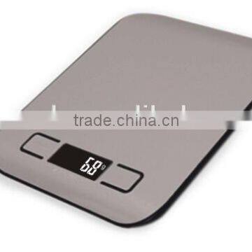 Electronic kitchen scale with auto zero resetting and auto shut off/digital kitchen scale