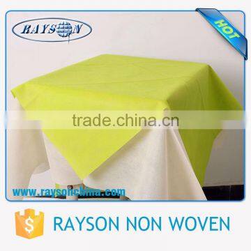 Reasonable Price Colorful Soft Touched Protect Table Nonwoven Airlaid Fabric Square Tablecloth in Roll