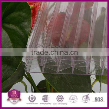 Haining Gensin Grade A 25mm Polycarbonate Transparent Multiwall Sheet/polycarbonate Polyglass Sheet /pc Eraction Partition photo-4