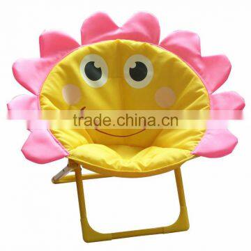 foldable portable cartoon kid moon chair