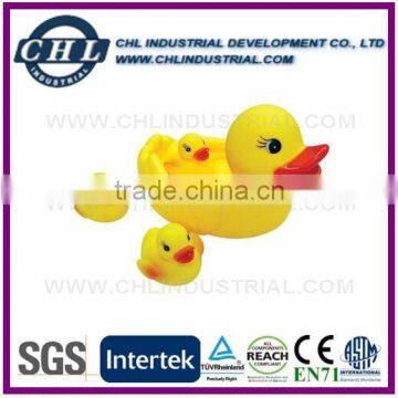 4 pcs PVC vinyl duck toys set