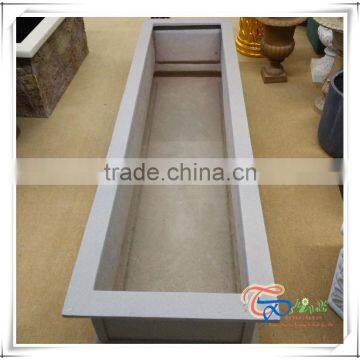 3 Layers Fiber+ 1 Layer 06 Fiber Cloth Outdoor Long Rectangular Planter Flowerpot photo-2