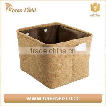 China Supplier Cork Storage Bag Bulk Vegan Cork Bags for Bathroom photo-2