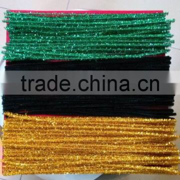 #14042707 Assorted mix color 6mm*30cm craft chenille pipe