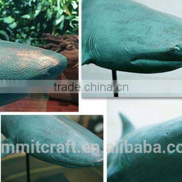 Modern Polyresin Animal Shark Figurine photo-5