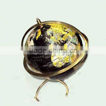 Educational Globe With Metal Base, Rotating World Globe, Unique World Globe, Table World Globe, photo-4