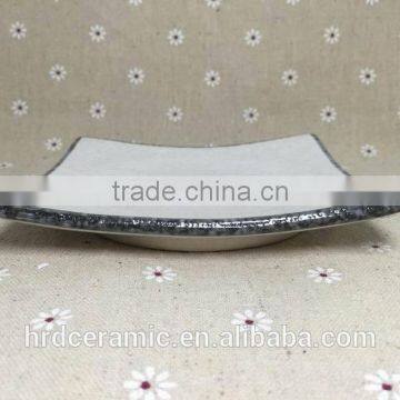 Stocked White Porcelain Square Dish/food Dish/soap Dish/salad Bowl photo-2