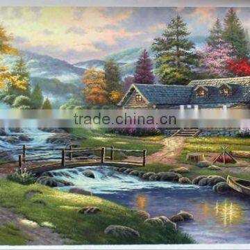 Thomas Style Fairy Tale Oil Painting