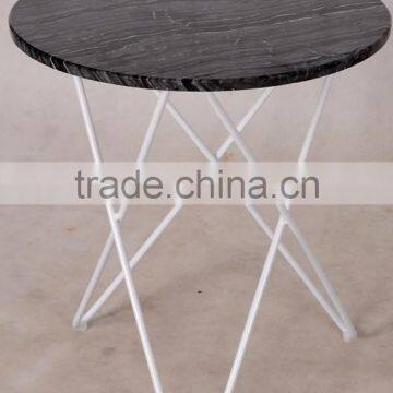 Cooper Metal Stainless Steel Frame With Glass-top Round End Table for the Living Room photo-5