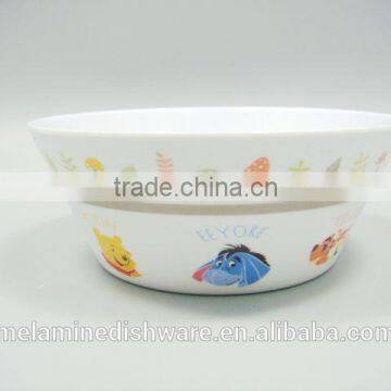 2015 new design safety food grade melamine kid children bowl children dinnerware