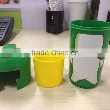 Helmet Cafe Plastic Cup Promotional Gift for Chiristmas photo-2