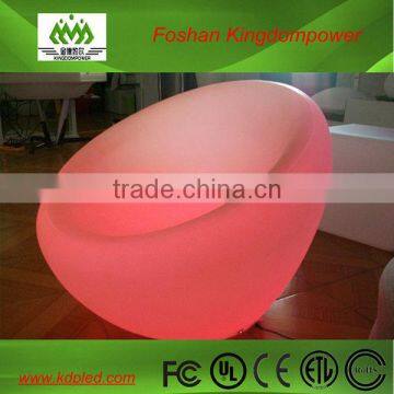 color changing led hotel sofa