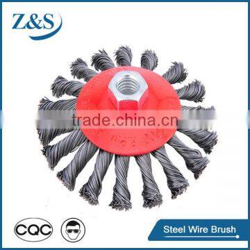 twist steel wire circular brush