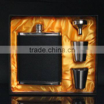 Hot Selling 7oz Stainless Steel Hip Flask Set photo-6