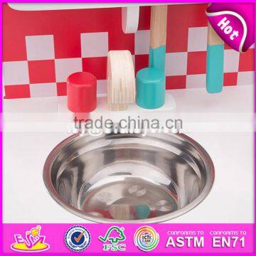 New Design Children Play Kitchen Set Wooden Pretend Play Toys for Kids W10C285 photo-4