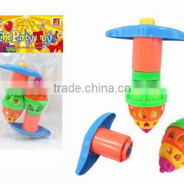 colorfun factory price ABS promotion plastic spinning top toy with EN71