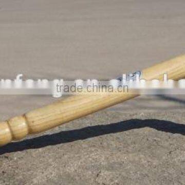 Garden Tool--Stainless Steel Hoe With Solid Wood Handle