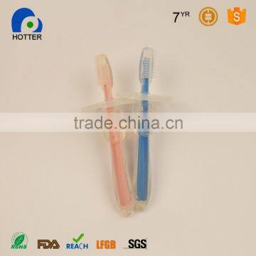 Great Quality Baby/Infant Trainning Soft Silicone Toothbrush photo-3