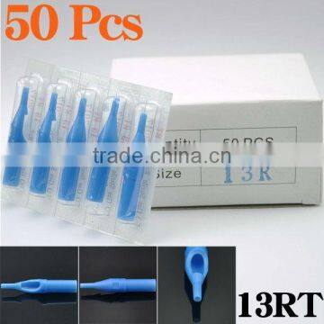 Blue Disposable Tattoo Machine Nozzle Tube Tips