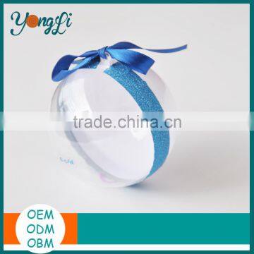 Wedding Decoration Wholesale White Round Christmas Ornaments