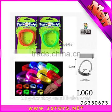 motion sensor light up bracelet support custom logo