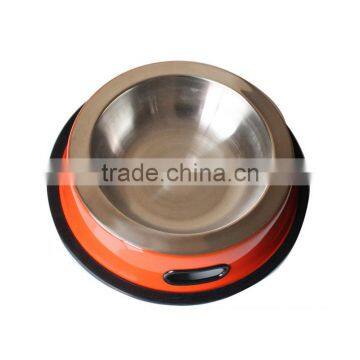Hot Sale Manufacturer China Stainless Steel Suction Cup Pet Bowl