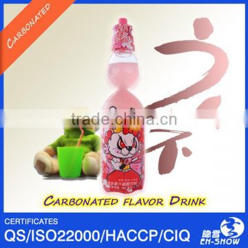 Private Label Lemon Marble Soda Drink in Codd-Neck Bottle